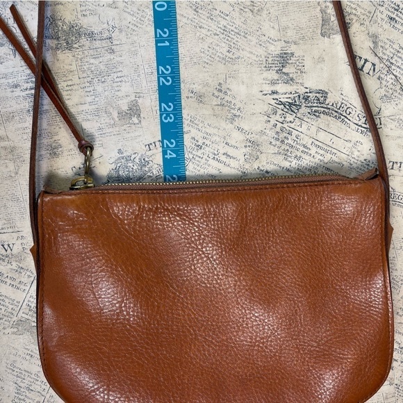 Madewell The Simple Crossbody Leather Bag Brown - Picture 12 of 12